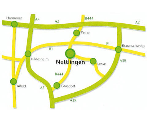 Anfahrt: Vornkahl Küchenstudio und Möbeltischlerei, Nettlingen